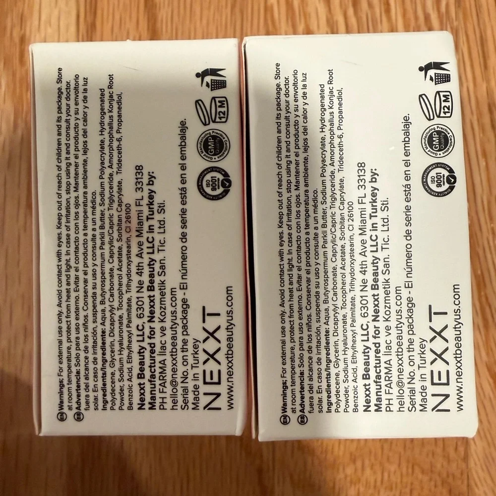 Nexxt Lip Mask 50ml 2 pack Brand New